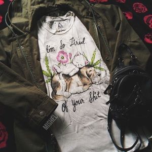 UNIF • I'm So Tired (of Your Shit) Muscle Tee